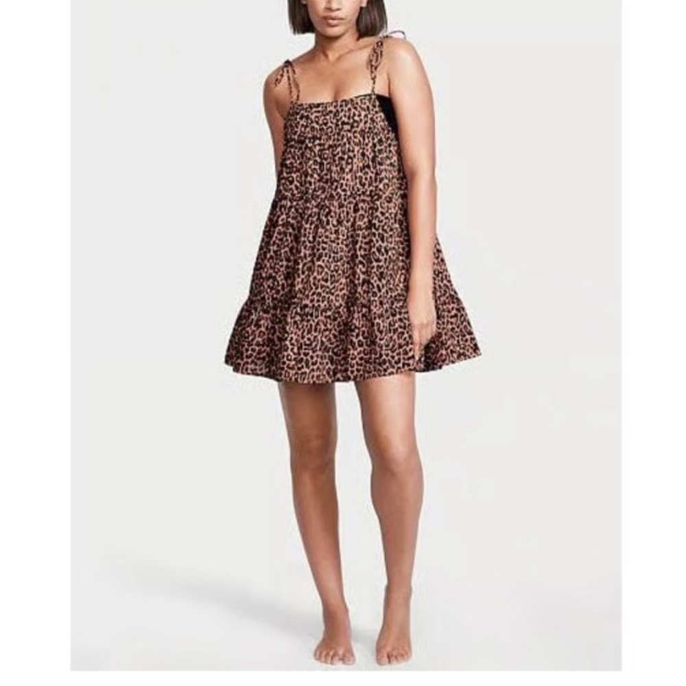 NWT Victoria's Secret Leopard Print Mini Dress